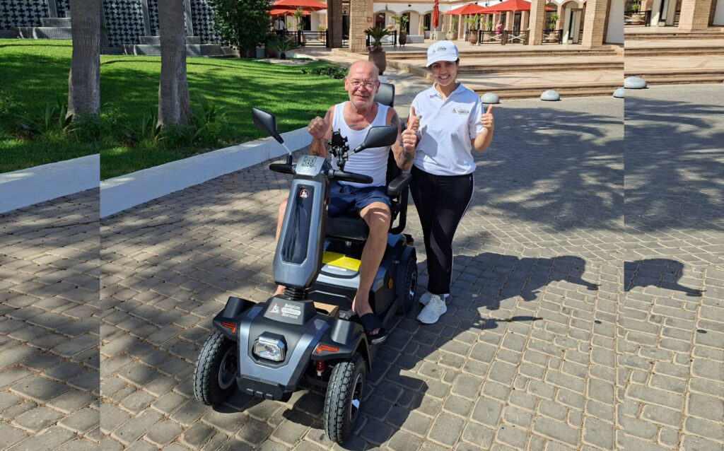 Fauteuil roulant électrique à louer Agadir : la solution PMR simple et sécurisée
