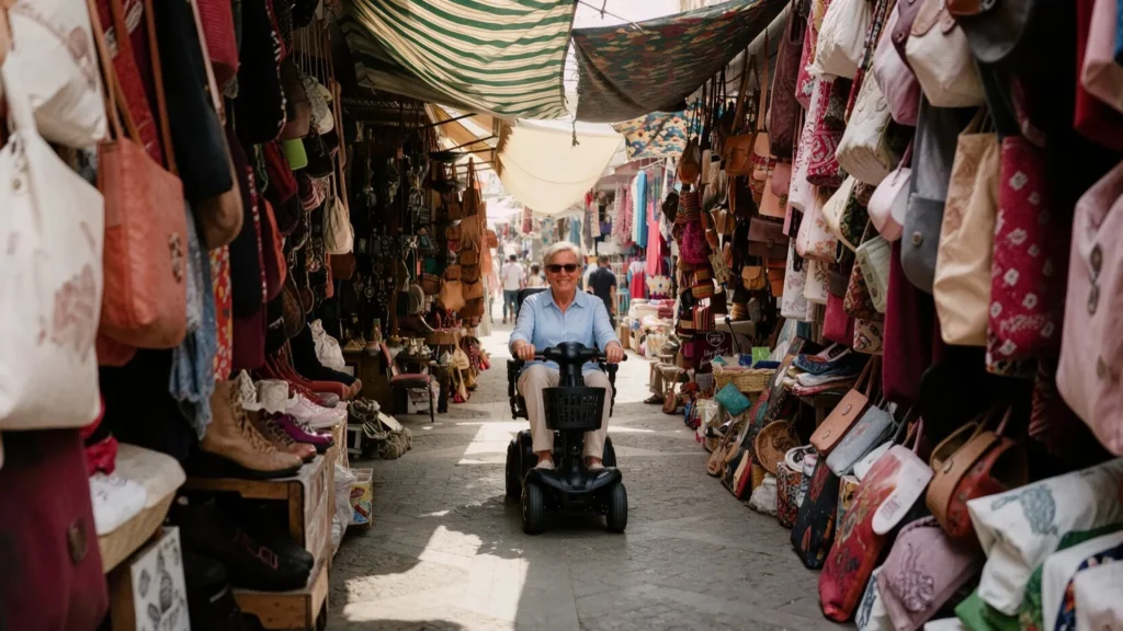 Prix location fauteuil roulant Agadir : guide complet pour bien choisir votre scooter PMR